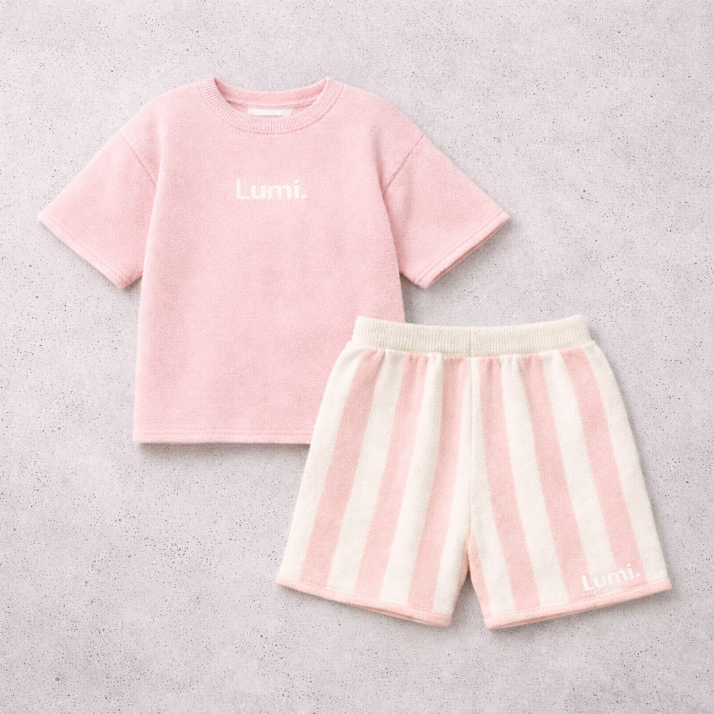 Lumi Knit Set | Pink